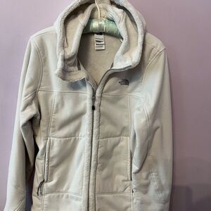 The North Face White Fleece Jacket